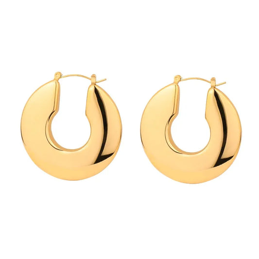 Thick Gold hoop