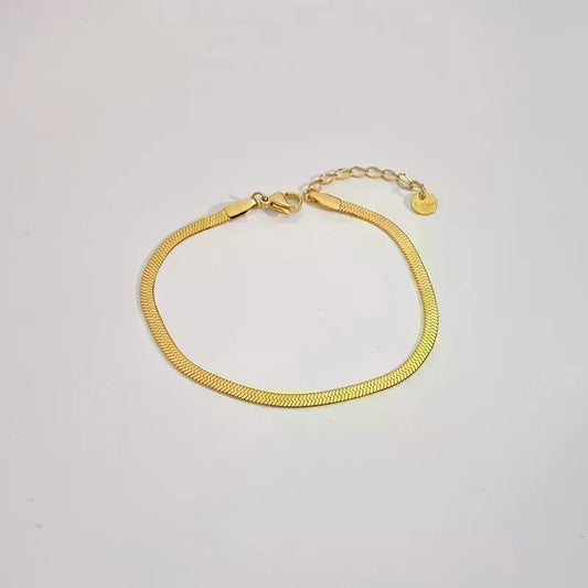 Flat Link Bracelet